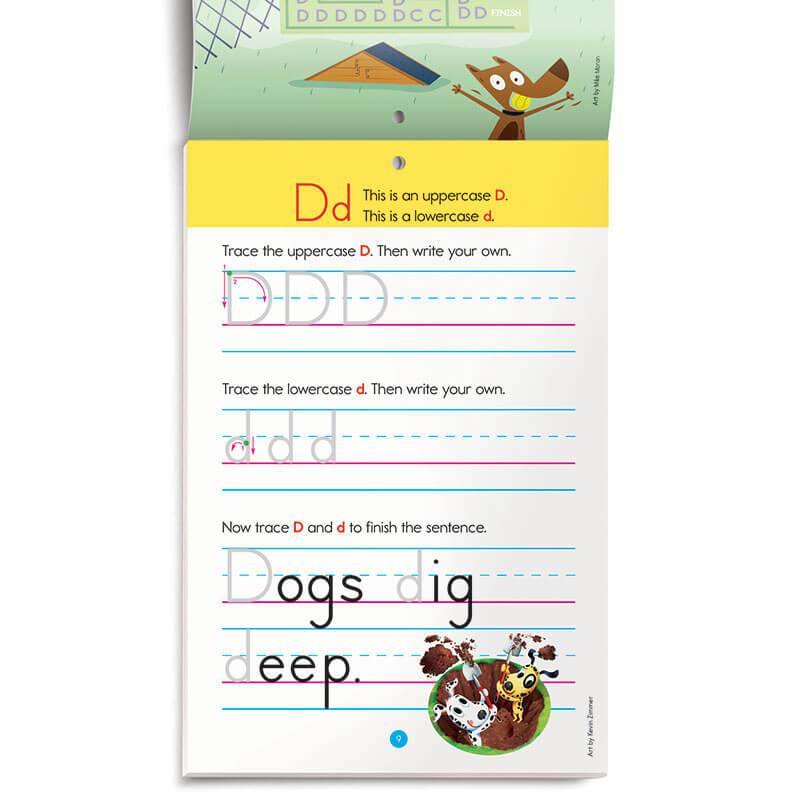 Writing Letters Practice Pad, Kindergarten - SpectrumStore SG