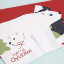 Xmas: Polar Bear 3D Fold-out Card - SpectrumStore SG